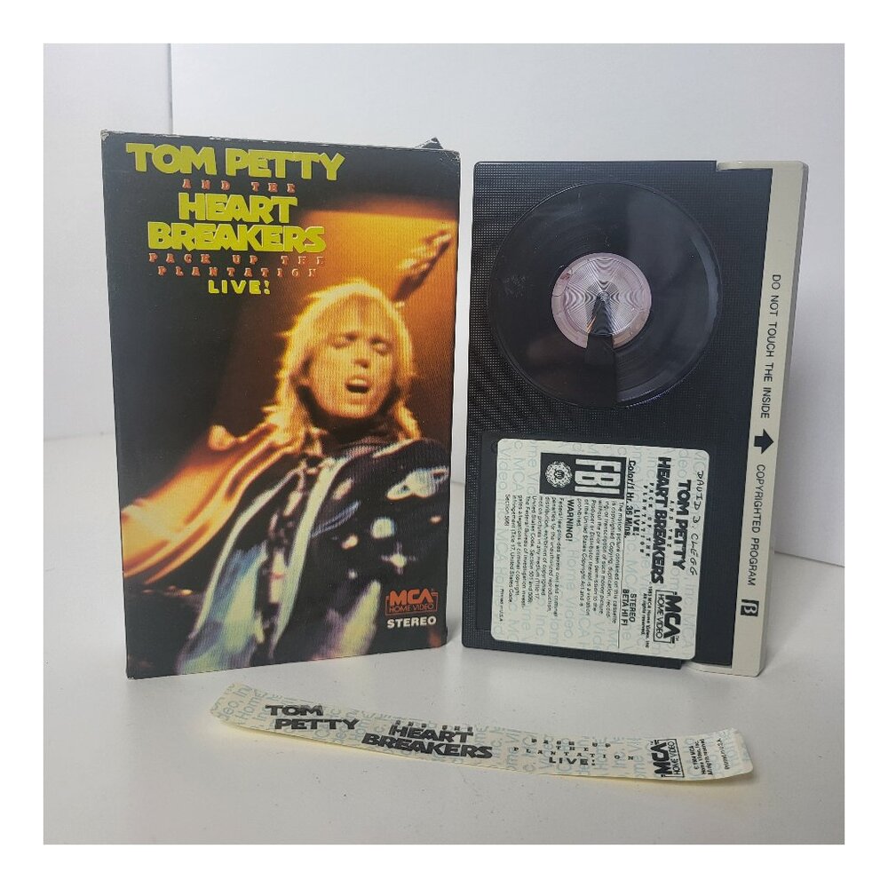 Tom Petty and the Heartbreakers Live BETA Tape Betamax (Not VHS)